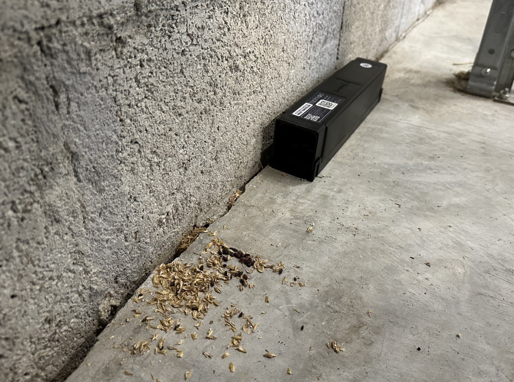 Piège souris connecté, indice de présence